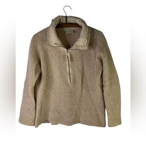 Wrap London Half Zip Alpaca blend  Sweater size US 8-10